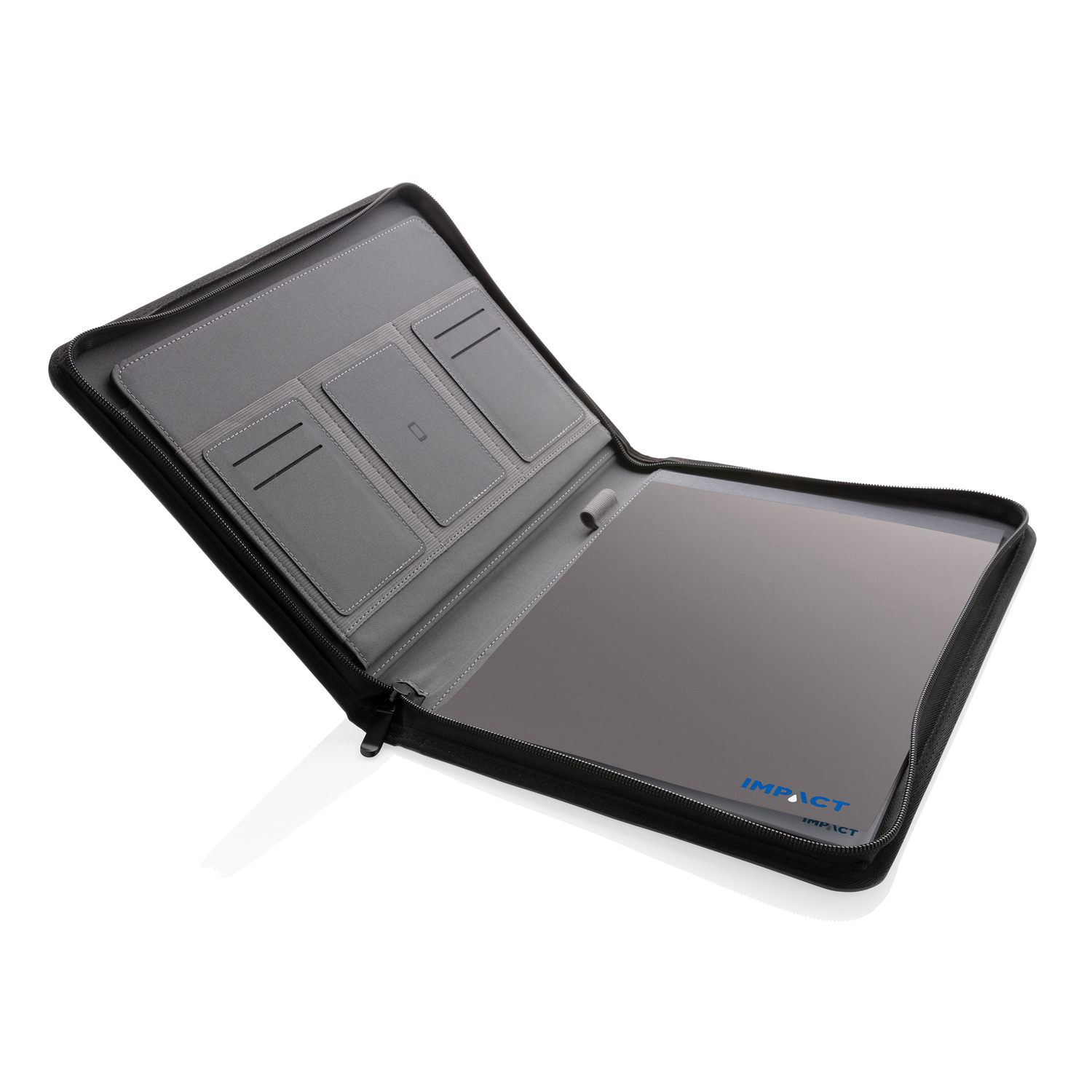 Органайзер Impact из RPET AWARE™ на молнии, А4-7