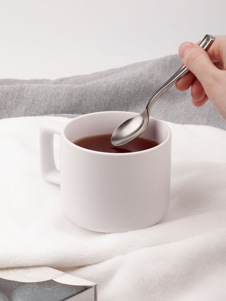 Чашка Jumbo в коробке матовая, белая-3