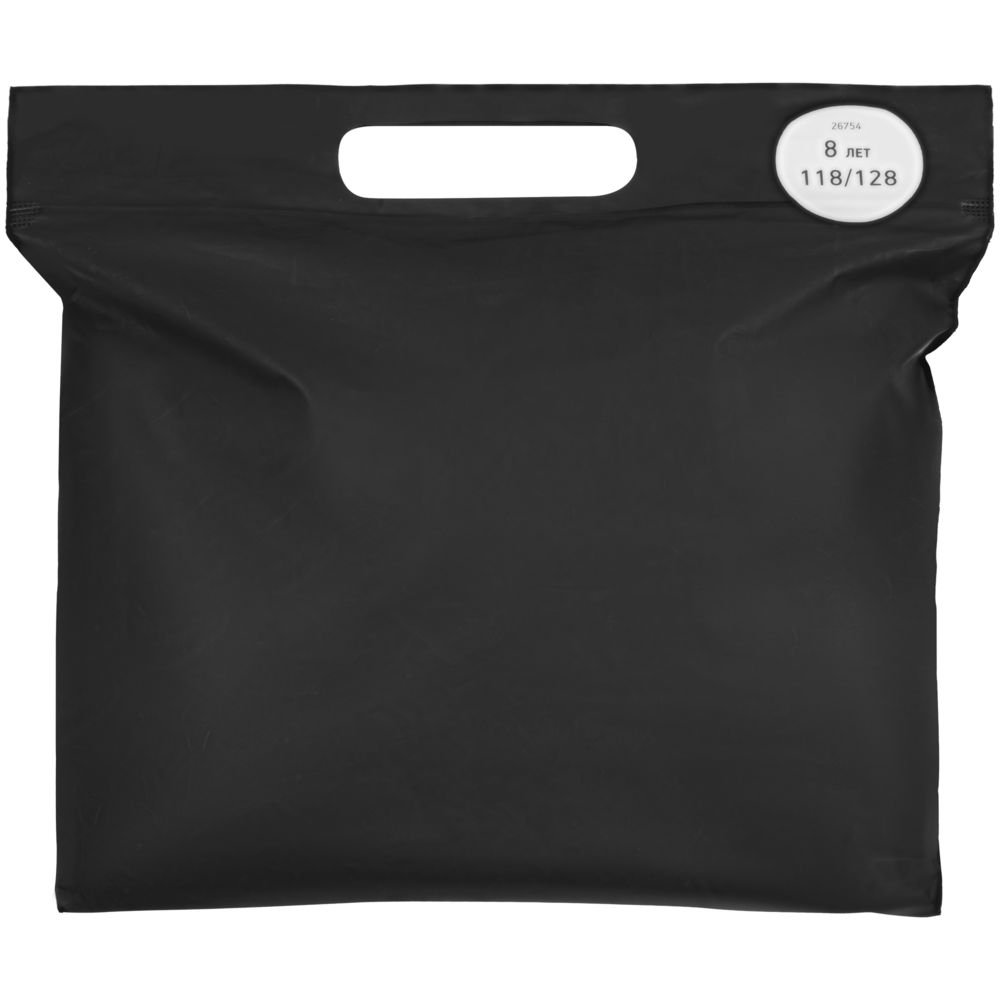 Дождевик детский RainDrop Kids, черный-3