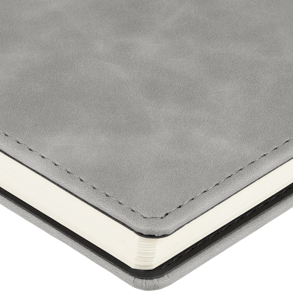 Ежедневник Spring Urban на заказ, недатированный, серый-2