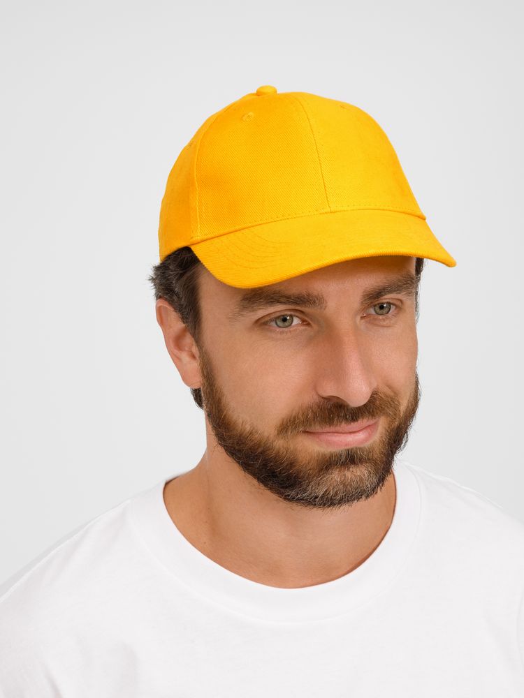 Бейсболка Buffalo, желтая-2