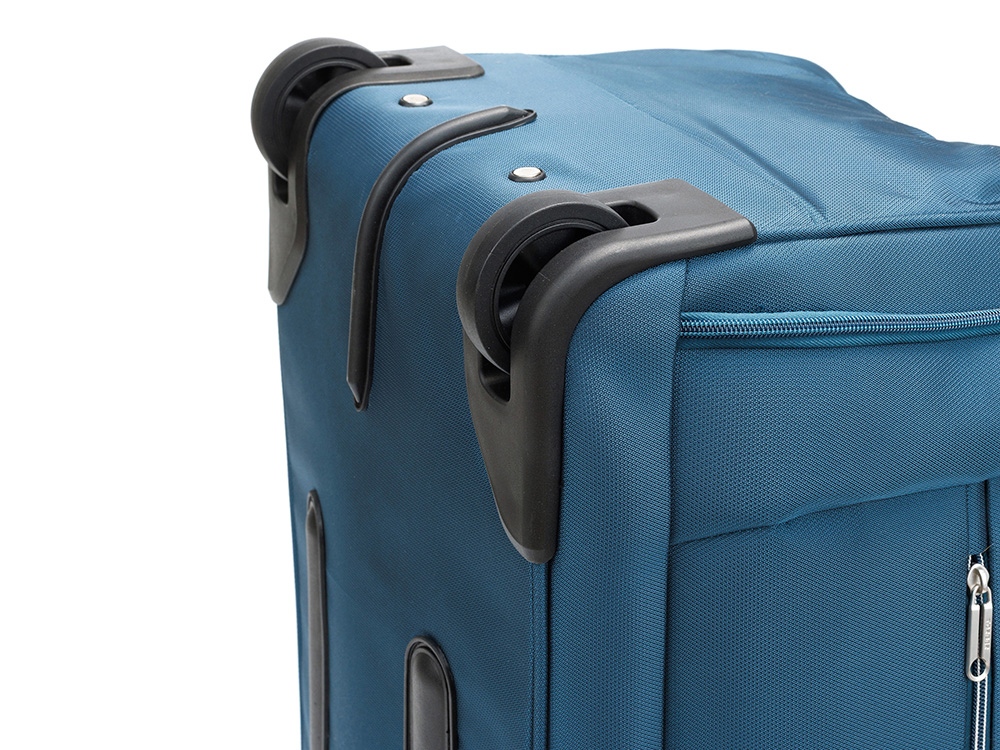 Сумка на колесах TORBER ВИВИ, синий, полиэстер, 69 х 30 х 32 см, 56 л-7