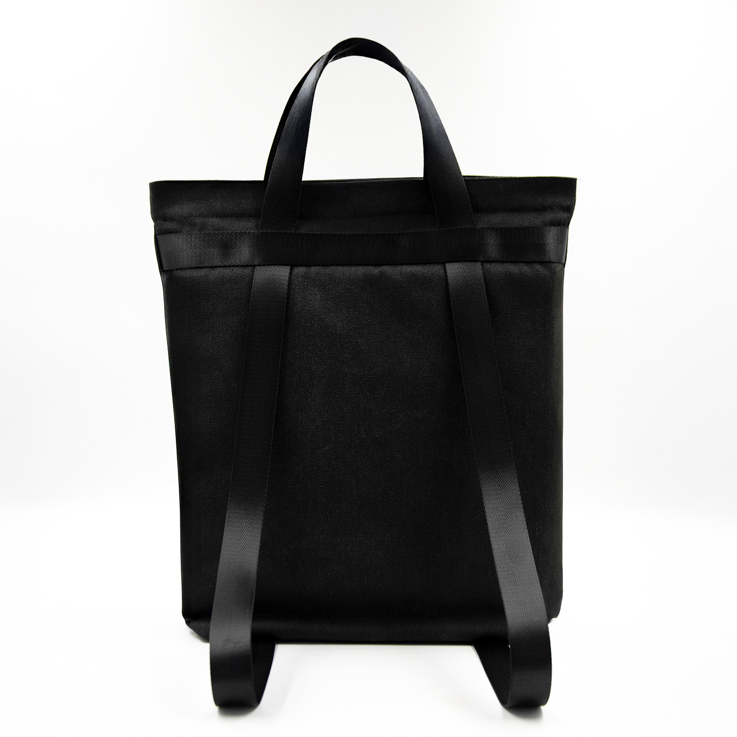 Шоппер/рюкзак Superbag Transformer, с молнией и двумя отделениями (черный)-4