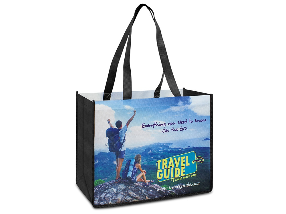 Сумка из нетканого материала PET с возможностью полноцветной печати-0