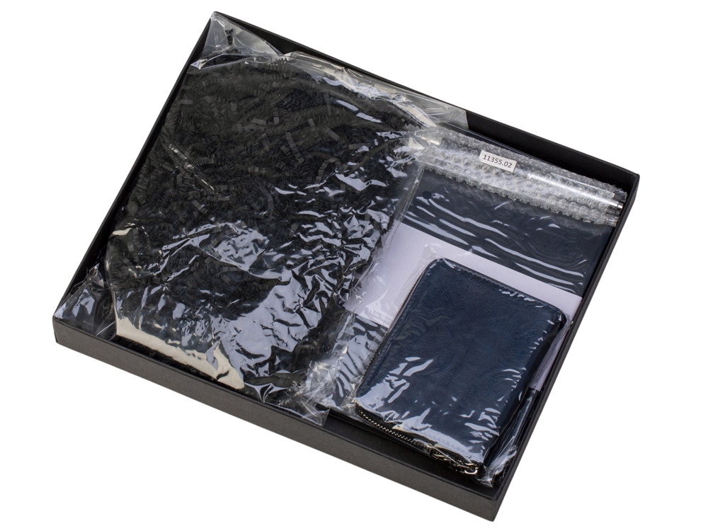 Подарочный набор Fabrizio Large, темно-синий-3