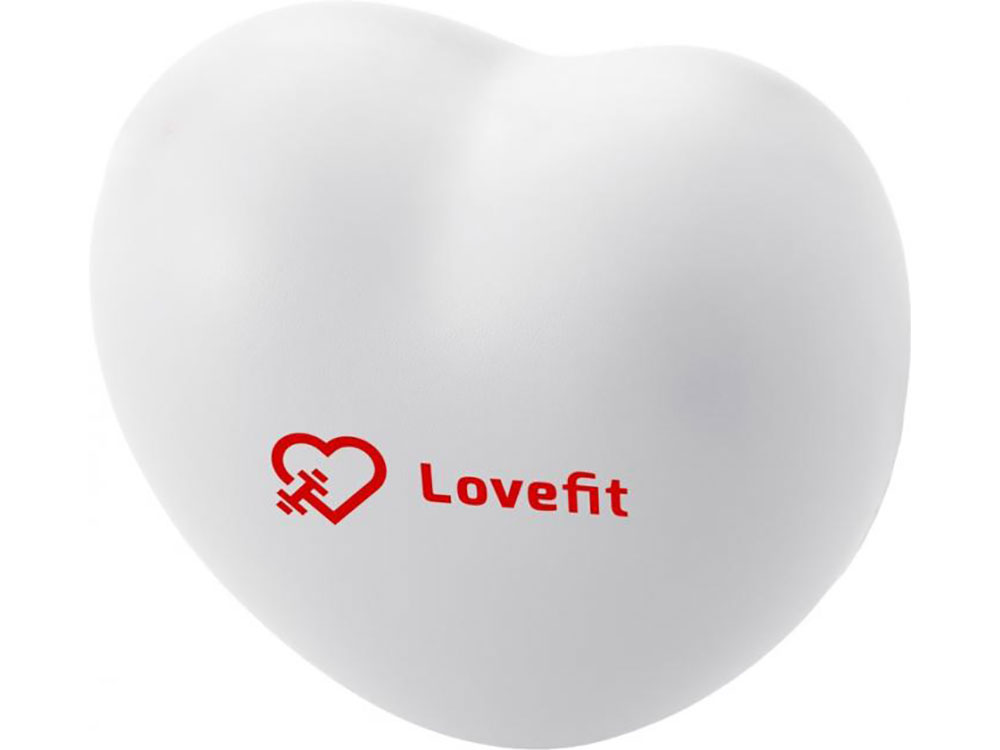 Антистресс в форме сердца, белый-2