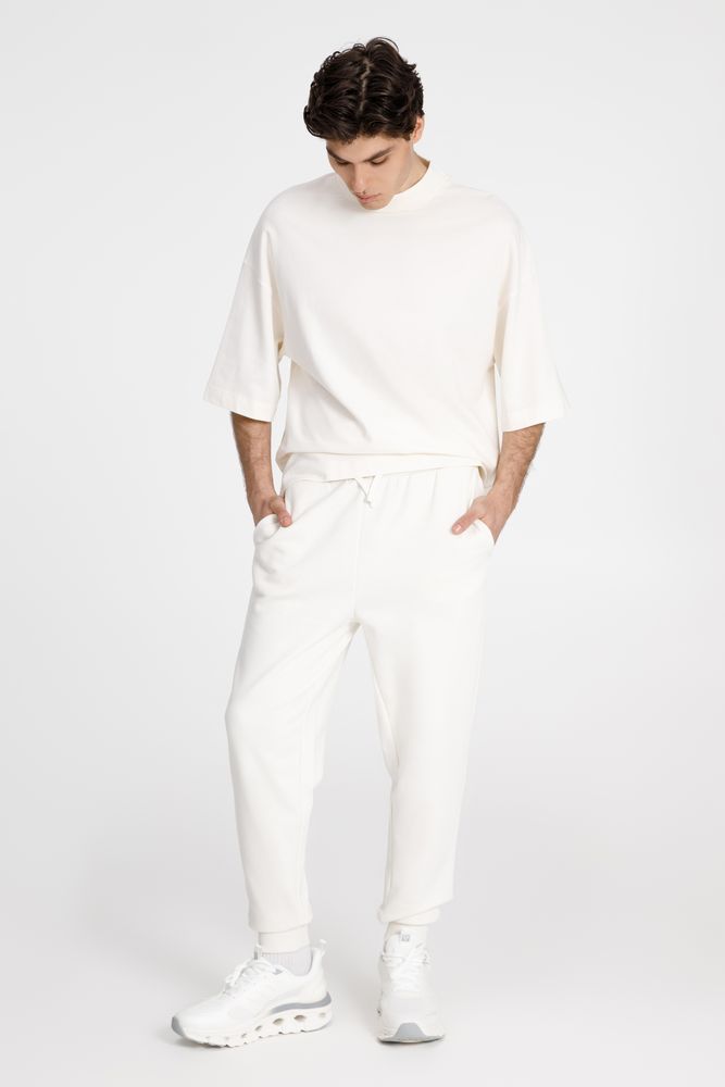 Джоггеры J2, молочно-белые-0