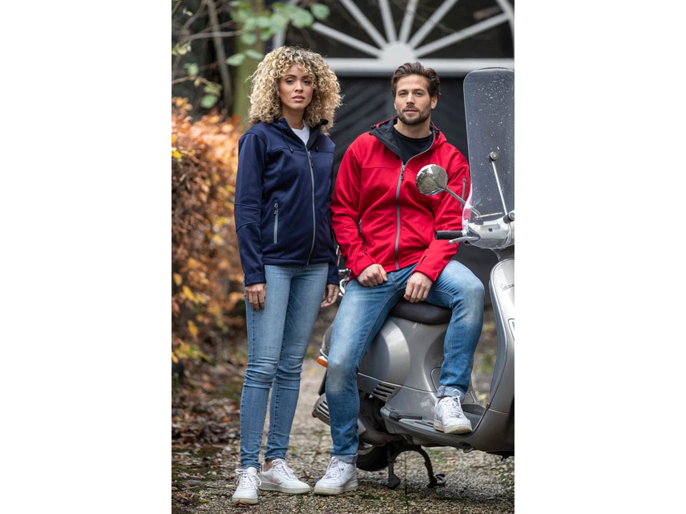 Match Мужская куртка софтшел, cиний-3