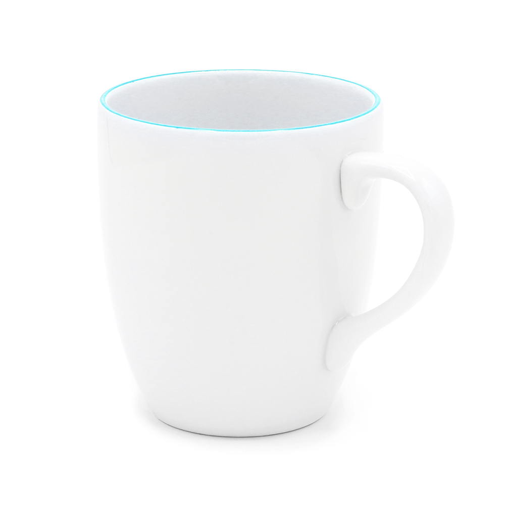 Кружка фарфоровая 300 см3 челси, Зеленый-0