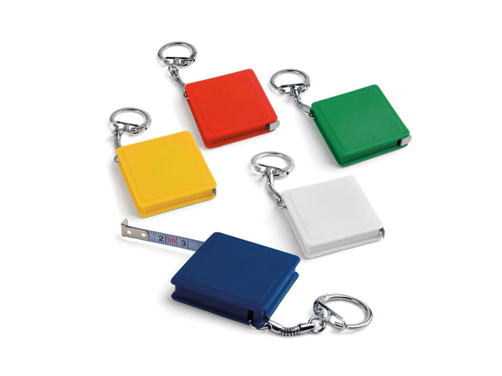 ASHLEY. Брелок с рулеткой, Белый-1