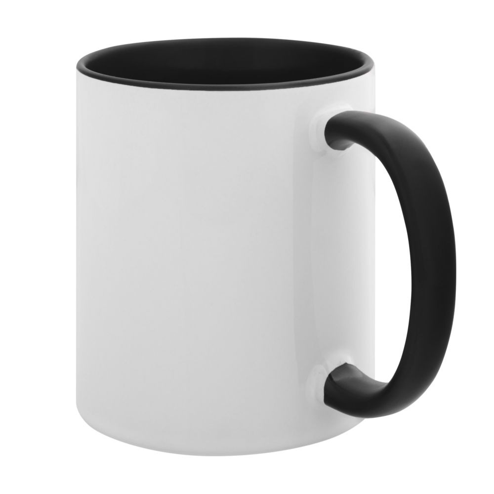 Кружка Promo Plus для сублимационной печати, черная-2