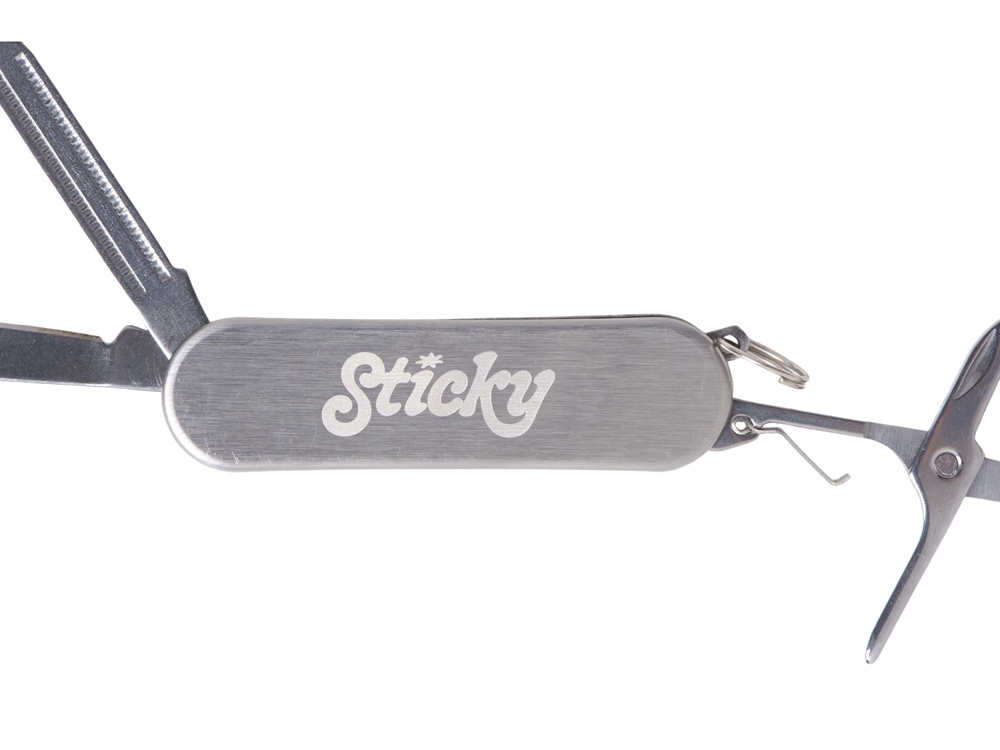 Мультитул-складной нож 3-в-1, металлик (гравировка)-1