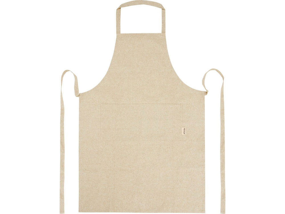 Pheebs 200 g/m2 recycled cotton apron, натуральный-1
