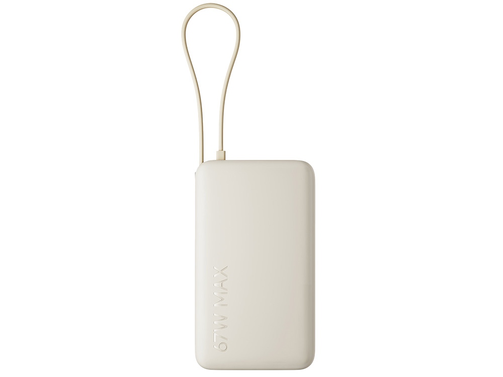 Внешний аккумулятор со встроенным кабелем Xiaomi 67W Power Bank 10000 (Integrated Cable) Tan-1