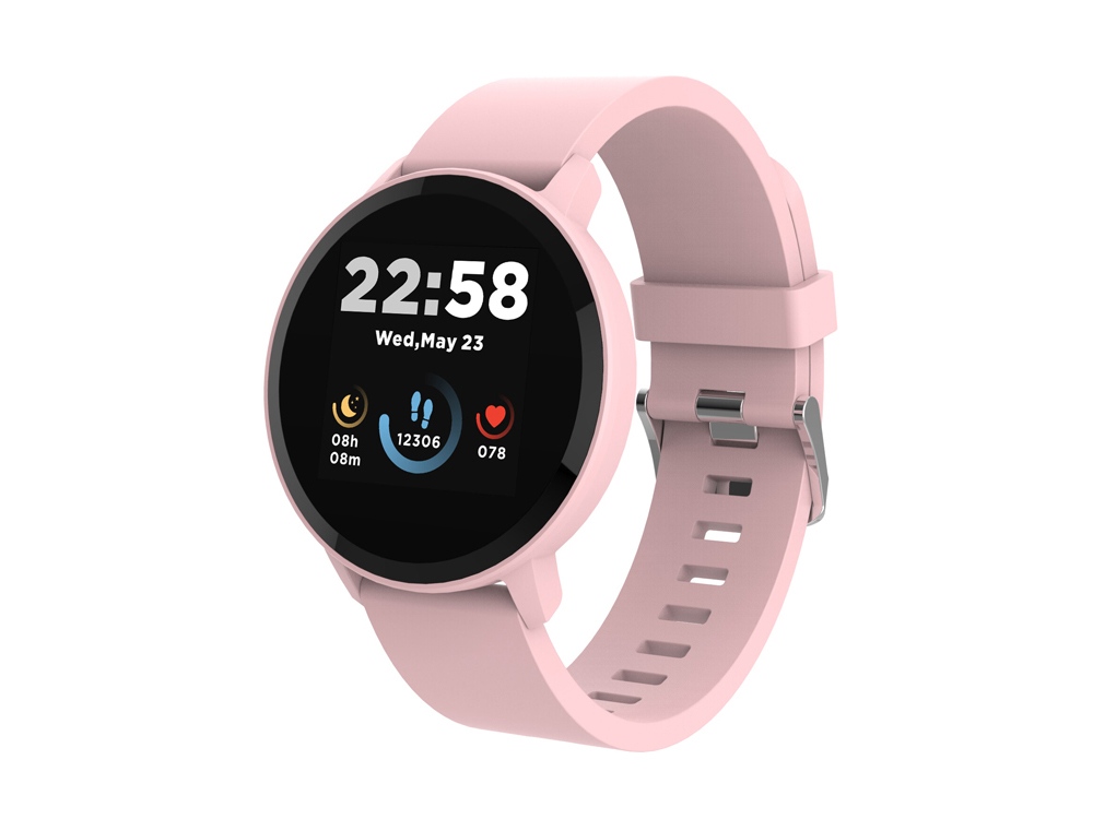Умные часы CANYON Lollypop SW-63, IP 68, BT 5.0, сенсорный дисплей 1.3, розовый-0