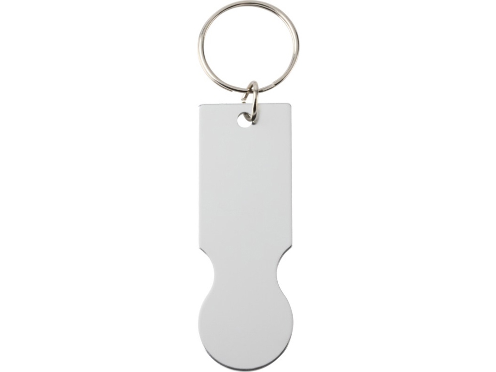 Rhea брелок в виде корзины для покупок, серебряный-2