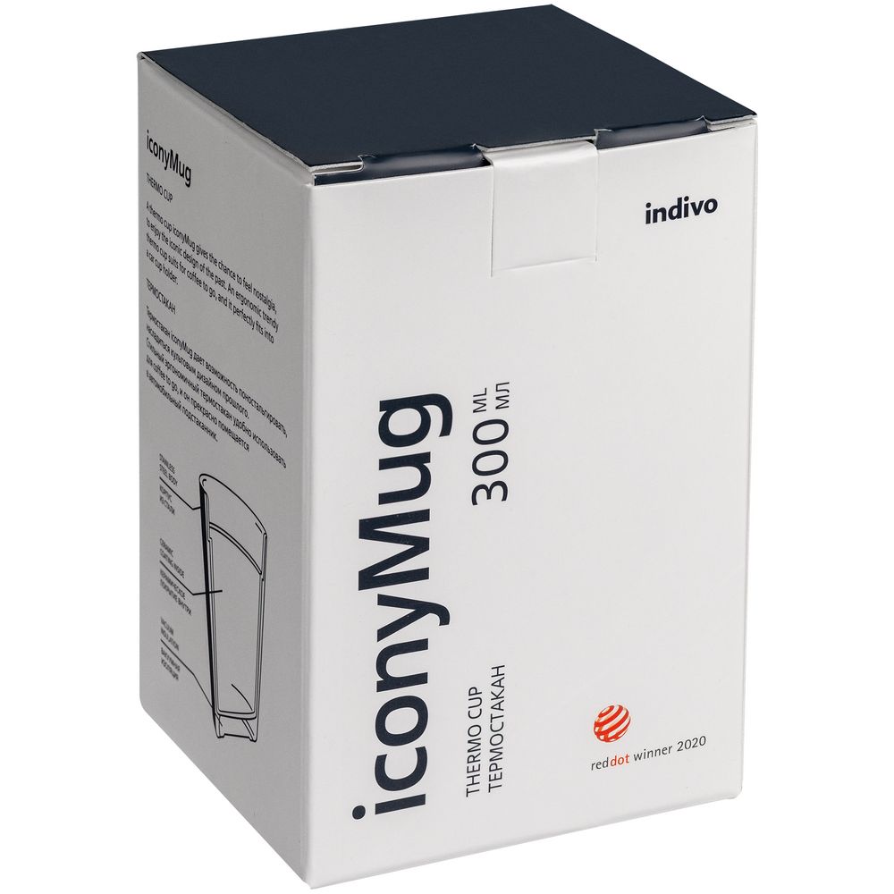 Термостакан iconyMug, серый-7