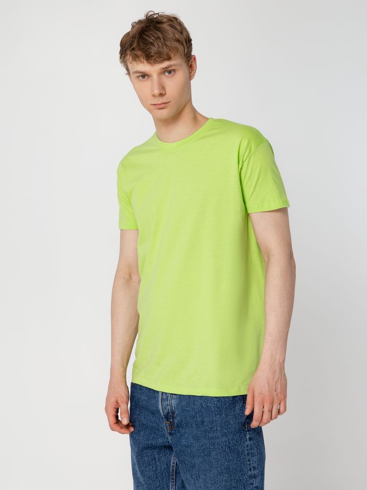 Футболка унисекс Regent 150, зеленое яблоко-5