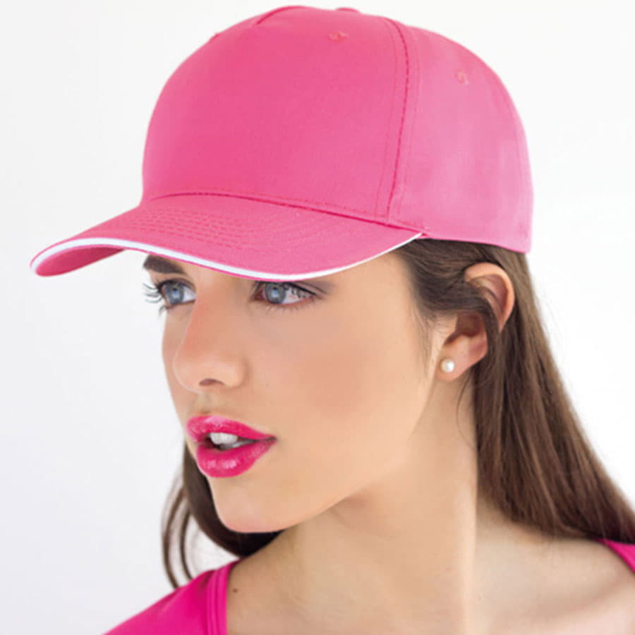 Бейсболка START FIVE SANDWICH, 5 клиньев, застежка на липучке, бордовый-1