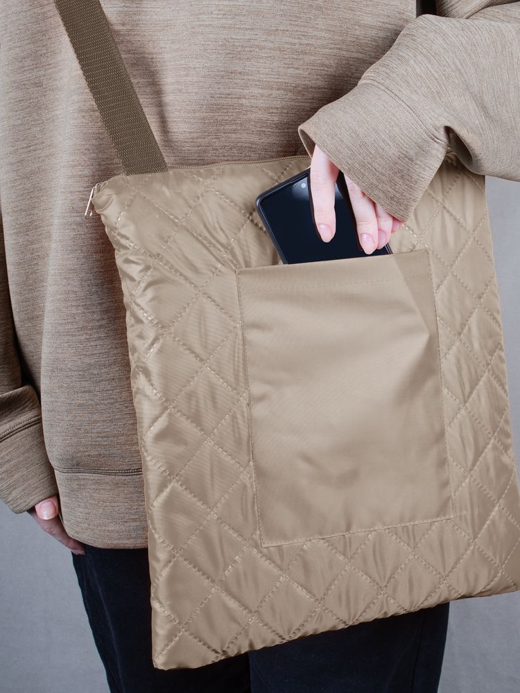 Плед для пикника Soft & Dry, бежевый-3