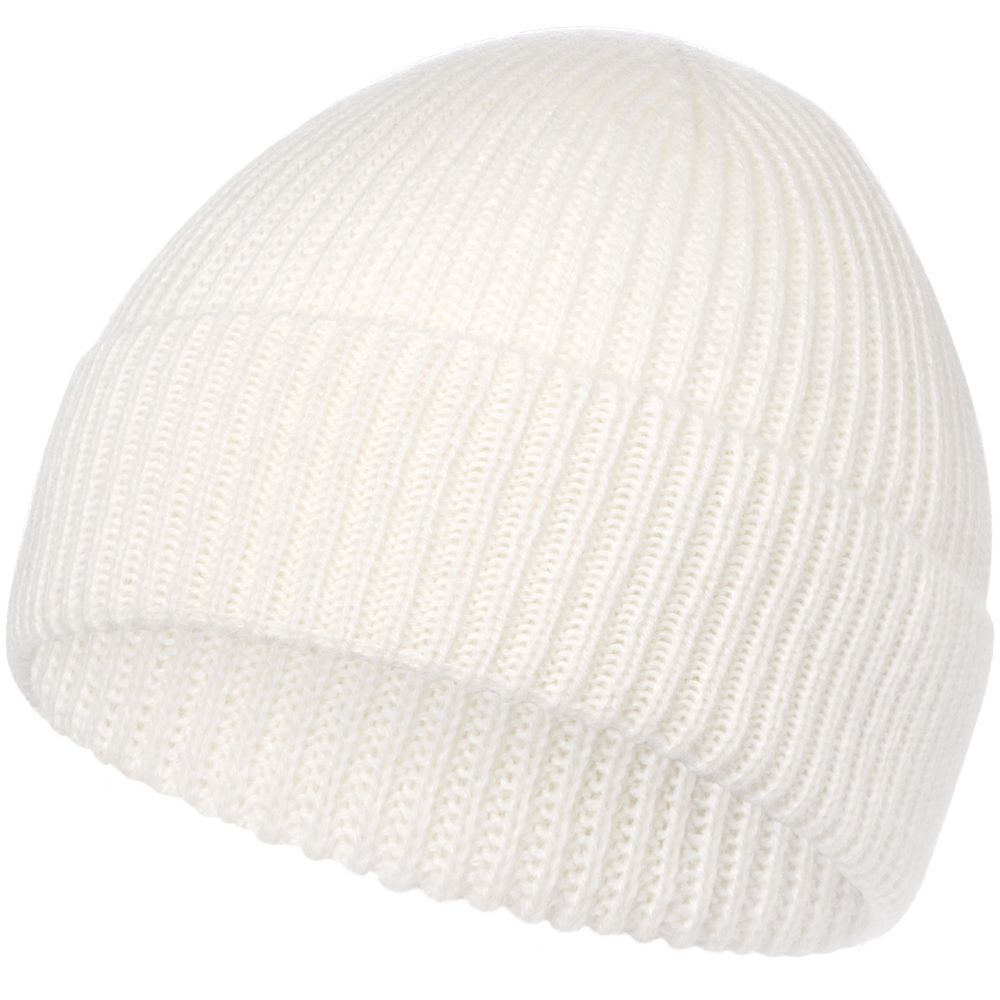 Шапка Bernard, молочно-белая (ванильная)-1