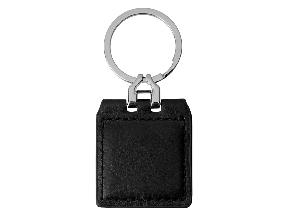 Брелок прямоугольный, черный-3