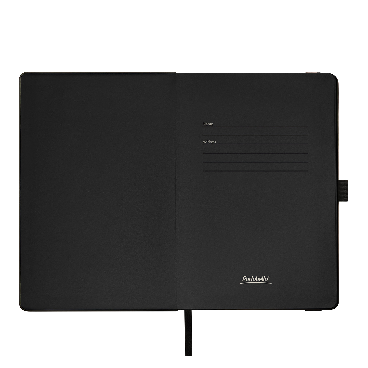 Ежедневник Альфа (Alpha) недатированный, черный/черный-6