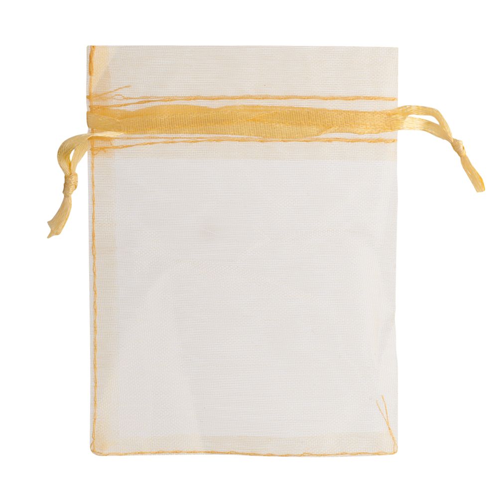 Мешочек подарочный Gauze, золотистый-1