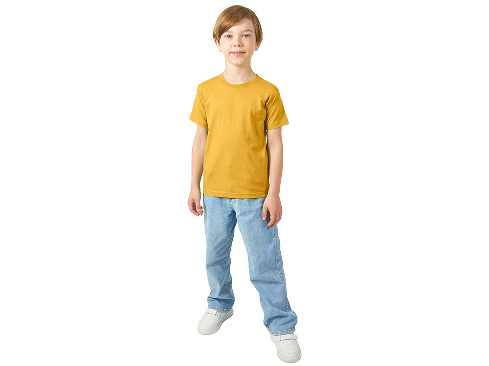 Футболка Heavy Super Club детская, золотисто-желтый-2