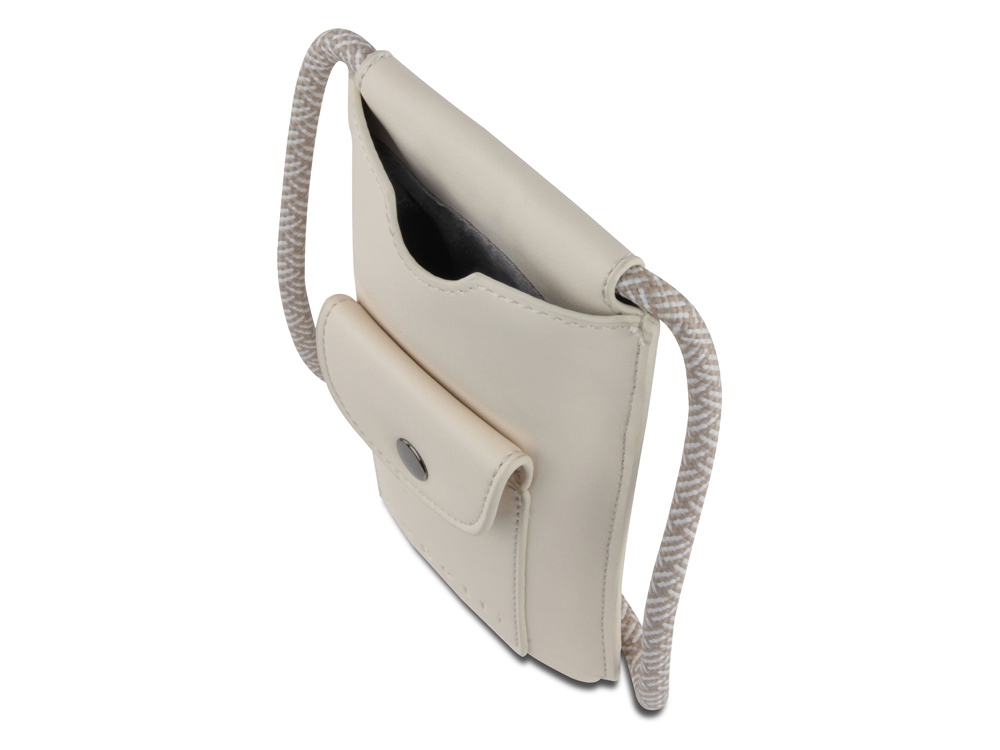 Сумка-чехол для мобильного телефона BUGATTI АЛМАТА | ALMATA, бежевая, полиуретан, 11x2x18 см-2