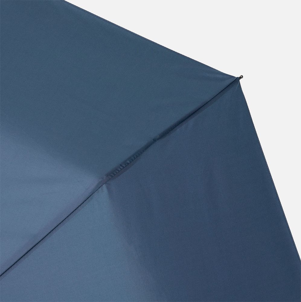 Зонт складной Classic, темно-синий с темной ручкой-3
