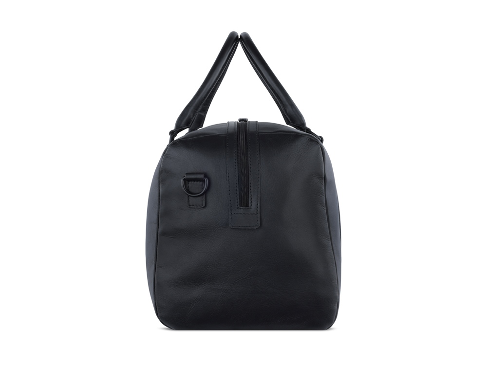 Сумка дорожная BUGATTI Clark, чёрная, воловья кожа/полиэстер, 45х20х27,5 см, 24 л-2