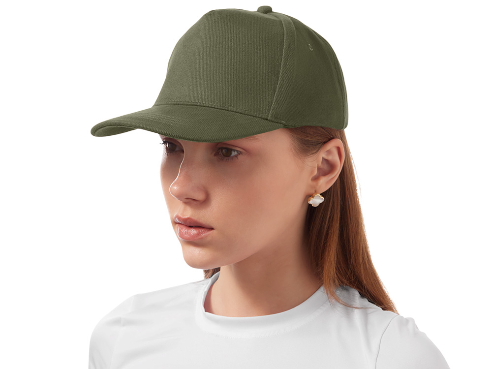 Бейсболка Florida 350 5-панельная, хаки-2