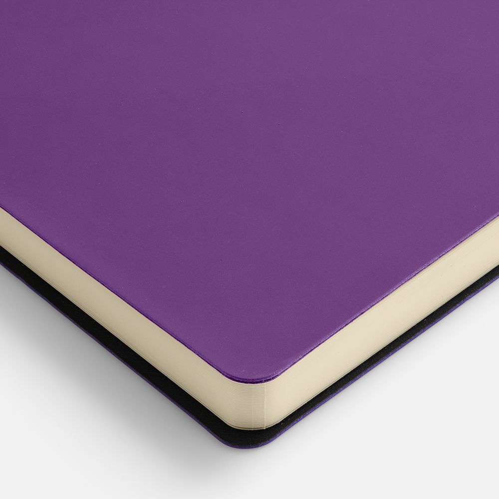 Ежедневник Flex Shall New, недатированный, фиолетовый-4