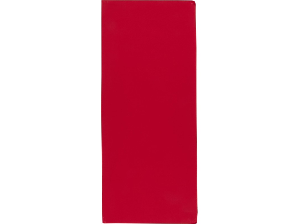Lucas спортивное полотенце из переработанного полиэстера 30х80 см - Красный-2