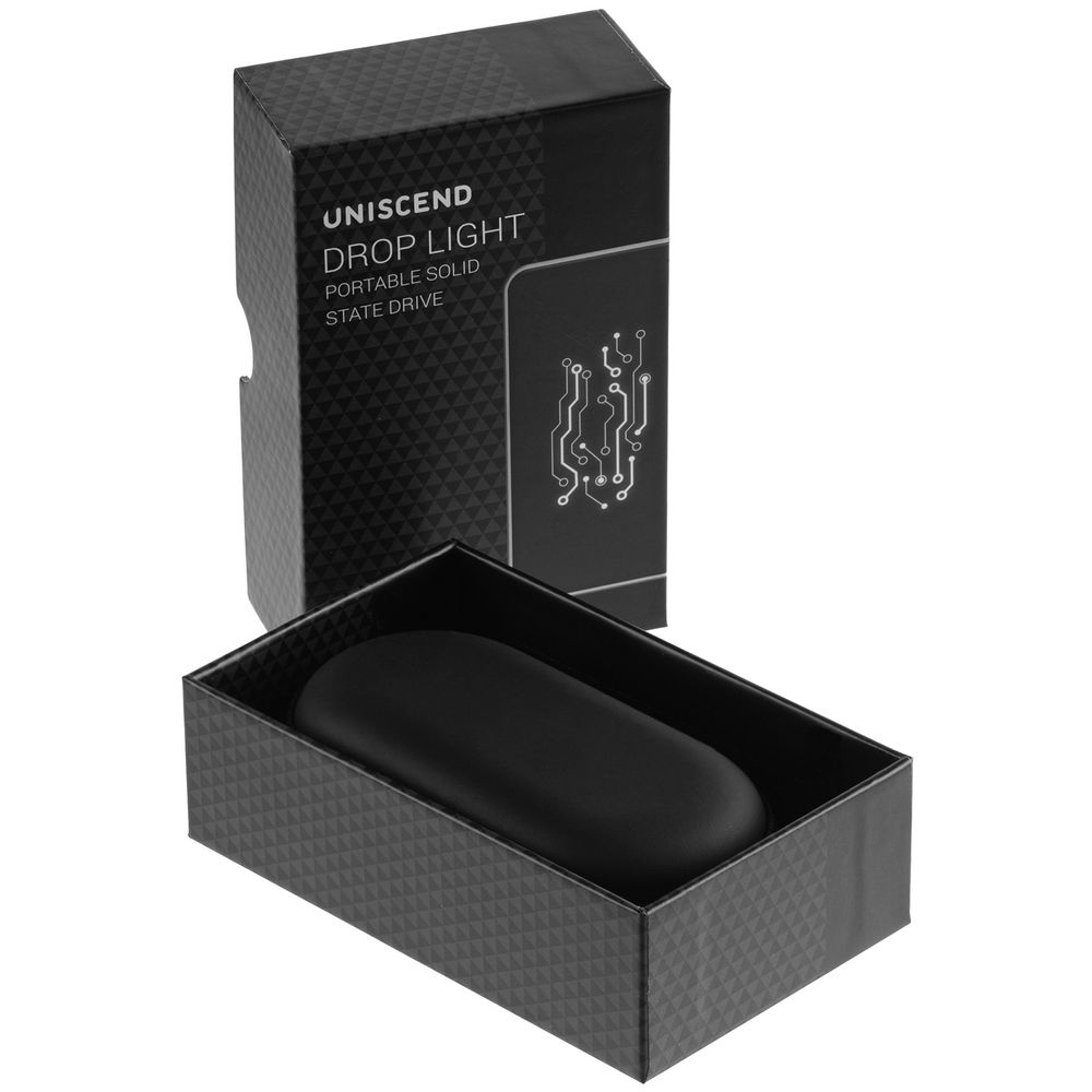 Внешний SSD диск Drop Light, с подсветкой гравировки, 256 Гб-5