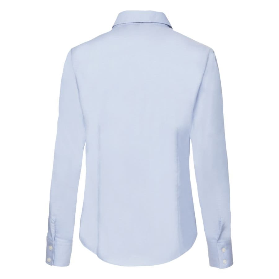 Рубашка женская LONG SLEEVE OXFORD SHIRT LADY-FIT 135, голубой-1