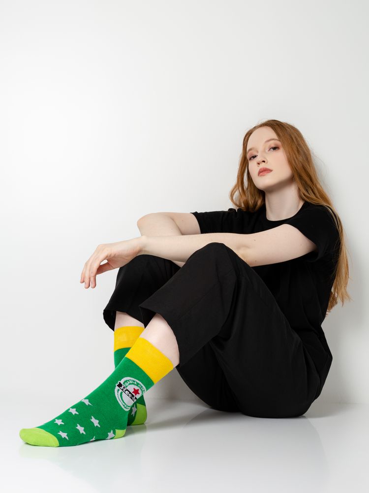 Носки Hee-hee, зеленые-1