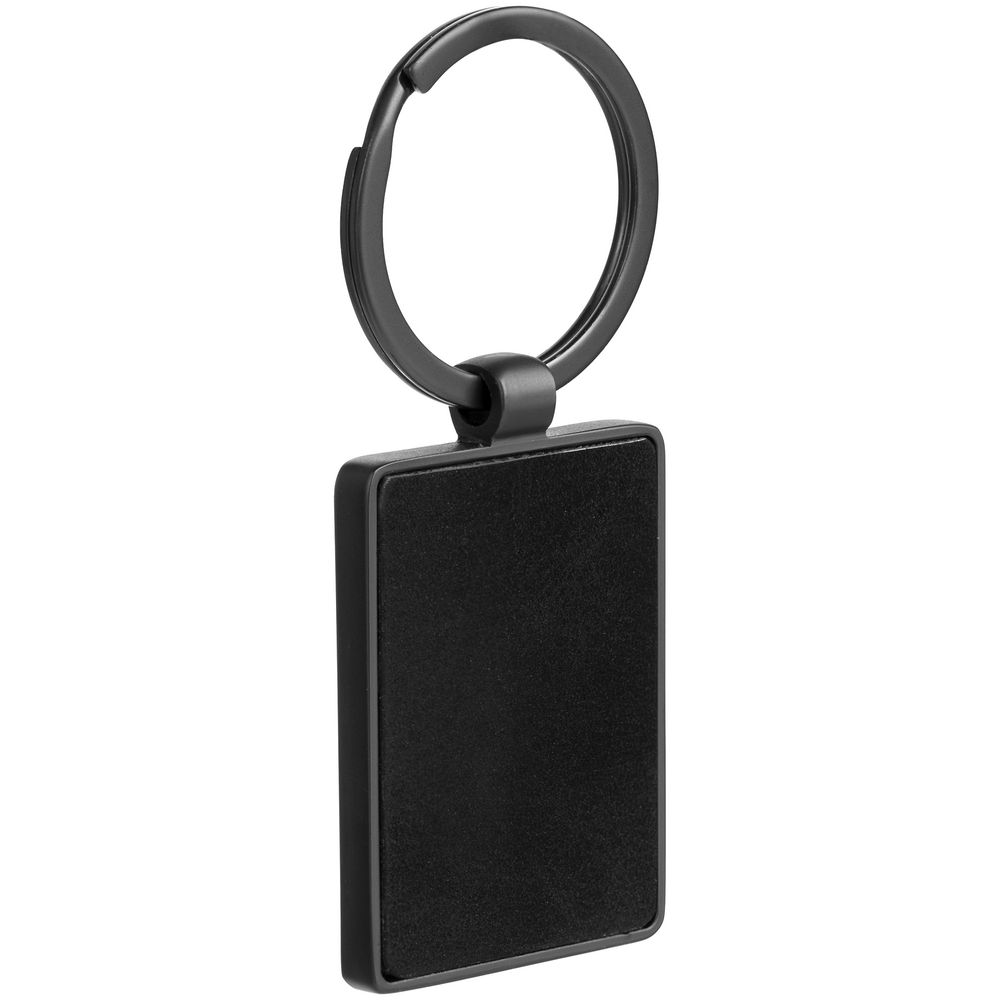 Брелок Gun Metal Rectangle, графитовый-0