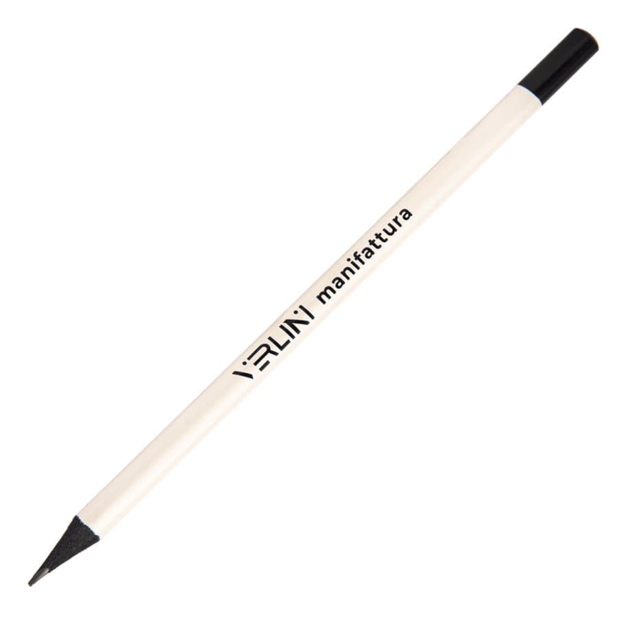 Карандаш чернографитный трехгранный IMAGE, HB, белый, черный-6