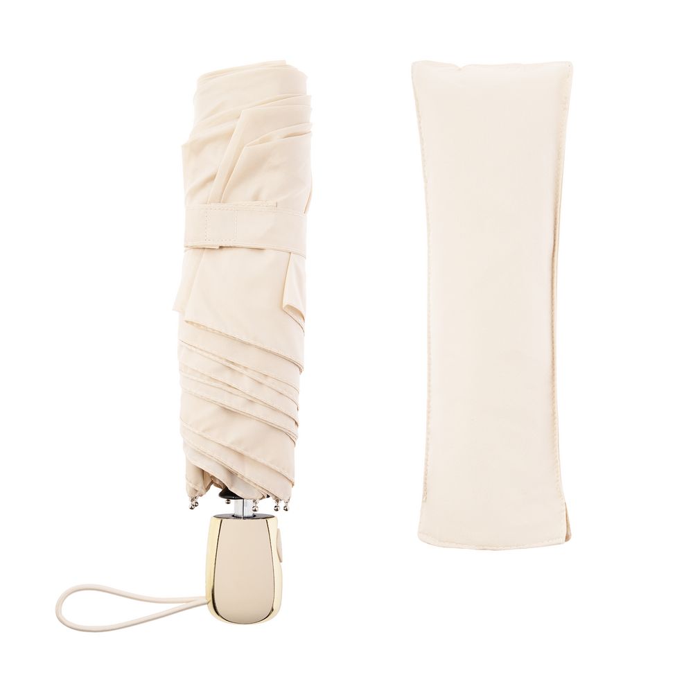 Зонт складной Nicety, бежевый-2