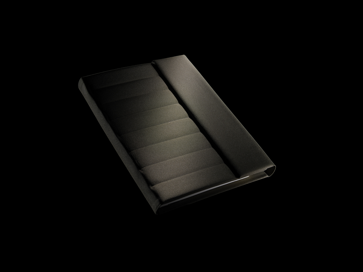 Органайзер Impact из rPET Aware™ с магнитной застежкой, А5-12