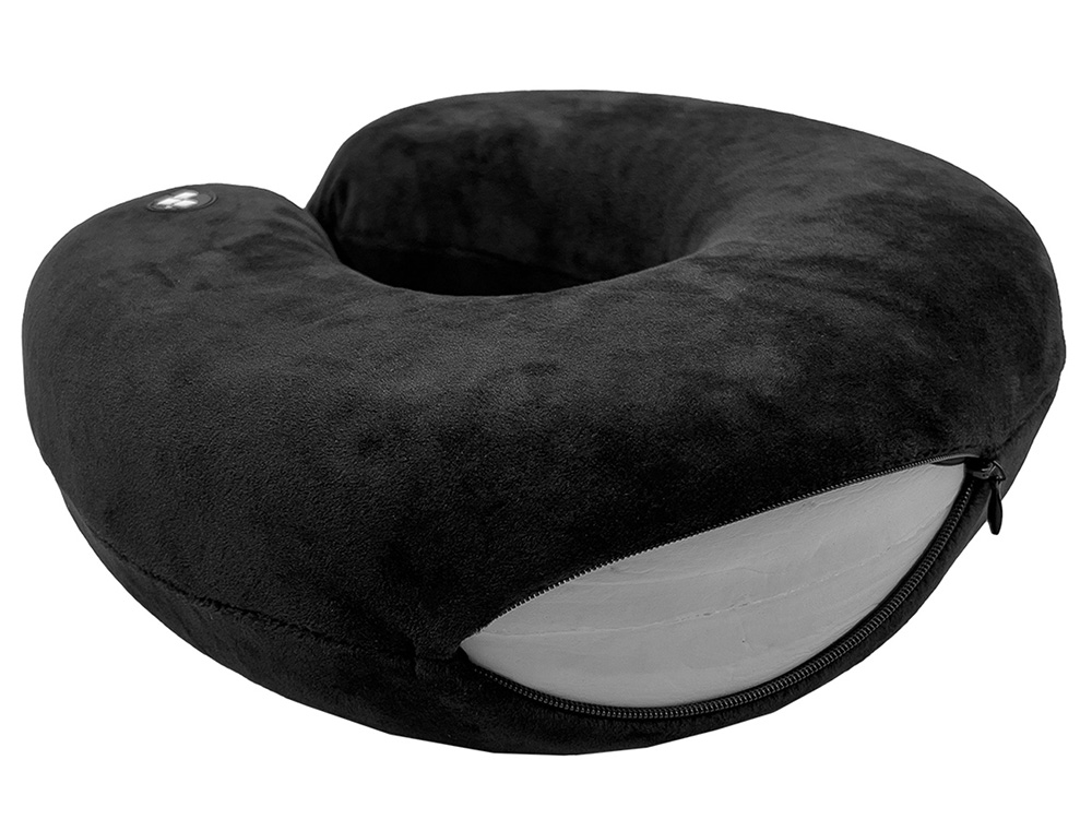 Подушка для путешествий с эффектом памяти Мемо Drowsy Black-5