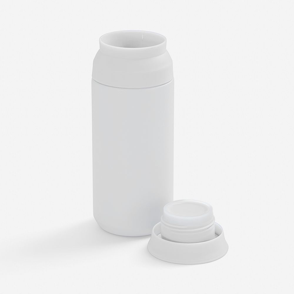 Термостакан Bau с ситечком, белый-1