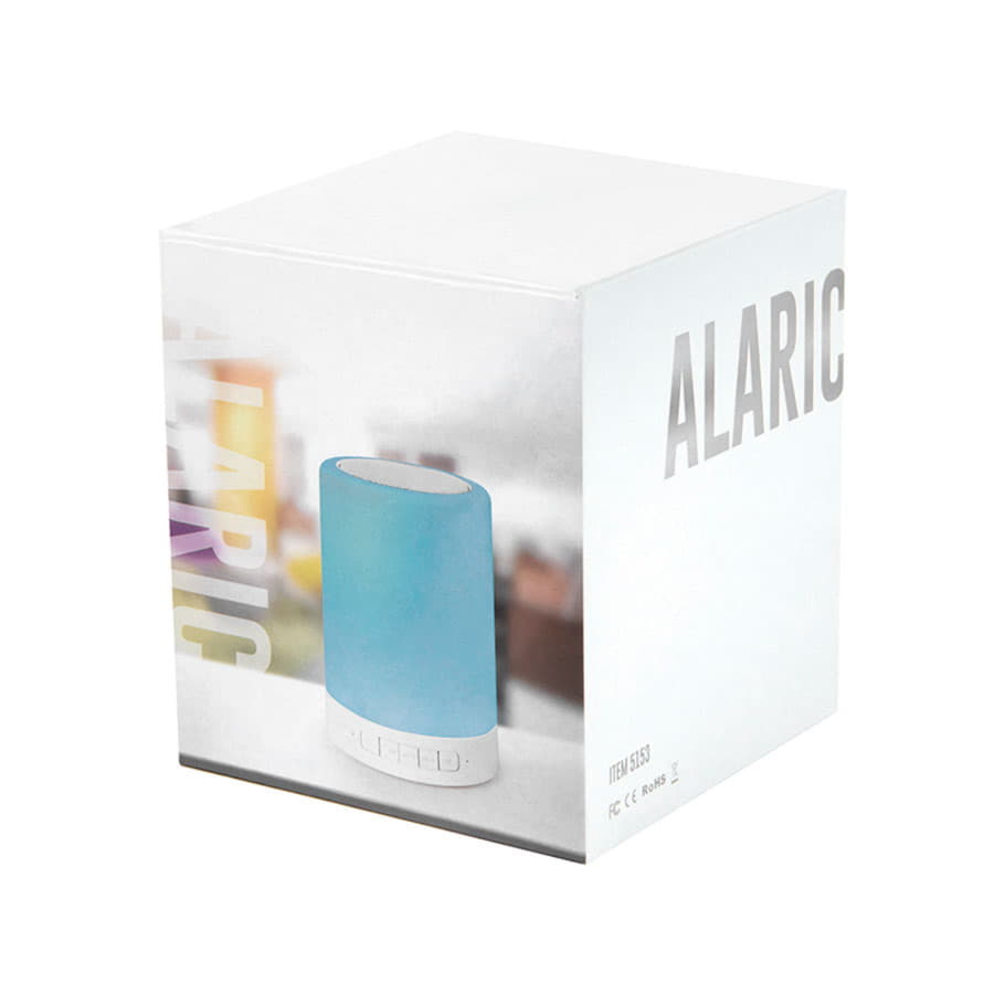Портативная Bluetooth колонка ALARIC, 3W, белый-4