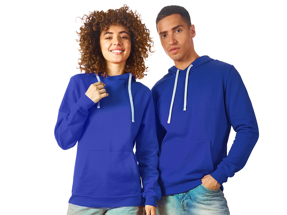 Толстовка унисекс Stream с капюшоном, классический синий-0