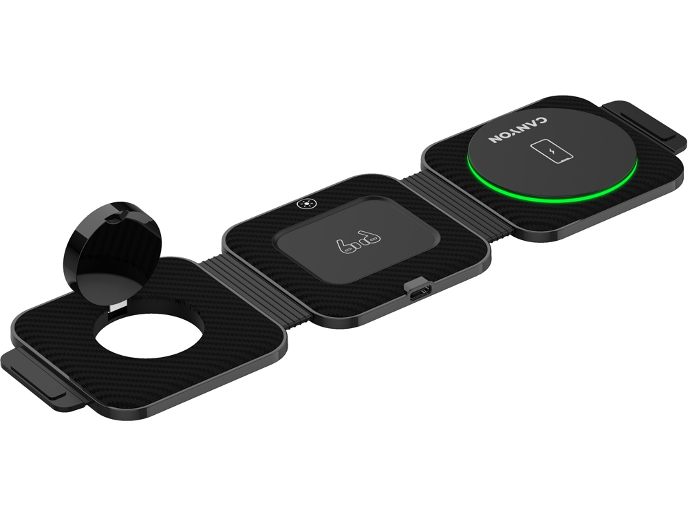 Беспроводное зарядное устройство 3 в 1 Canyon WS-305 (cns-wcs305), 15 Вт-4