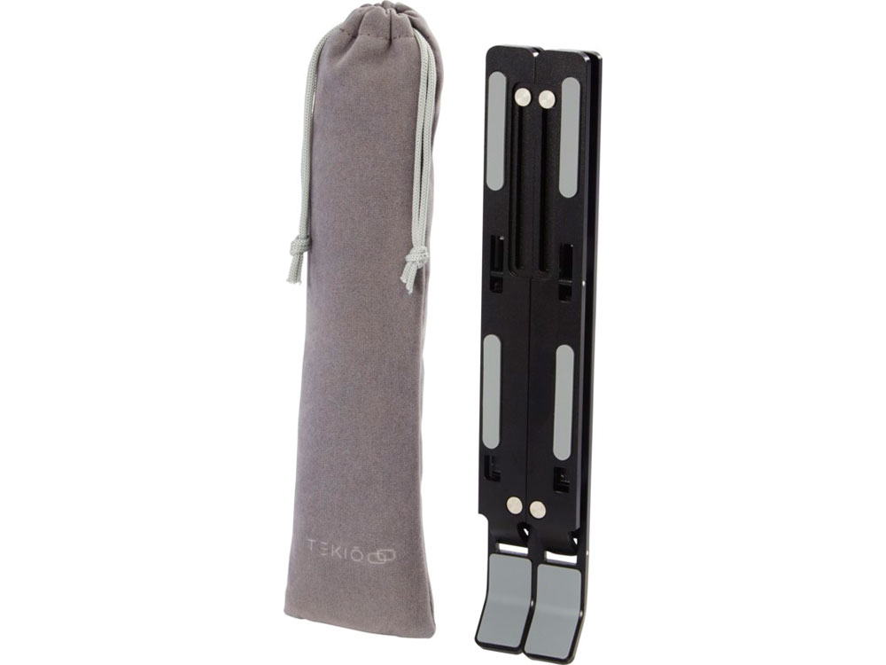 Rise складывающаяся подставка для ноутбука, черный-3