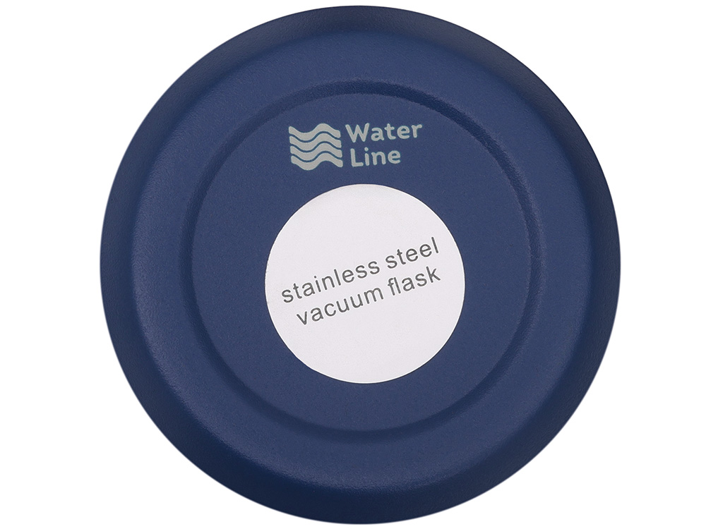 Вакуумный термос Powder 500 мл, тубус, темно-синий-5