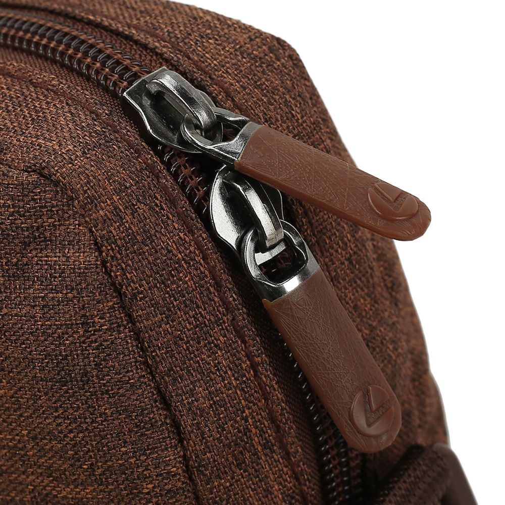 Сумка для ноутбука L224, коричневая-4